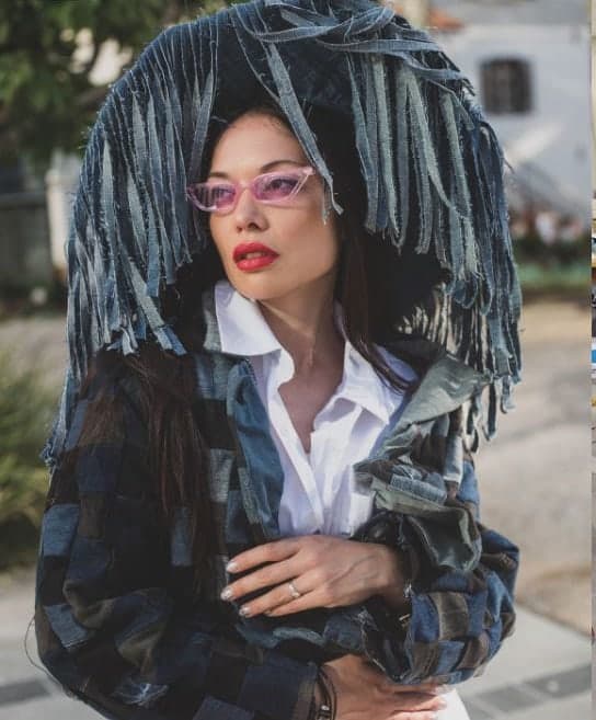 Looks rebuilt from upcycled denim