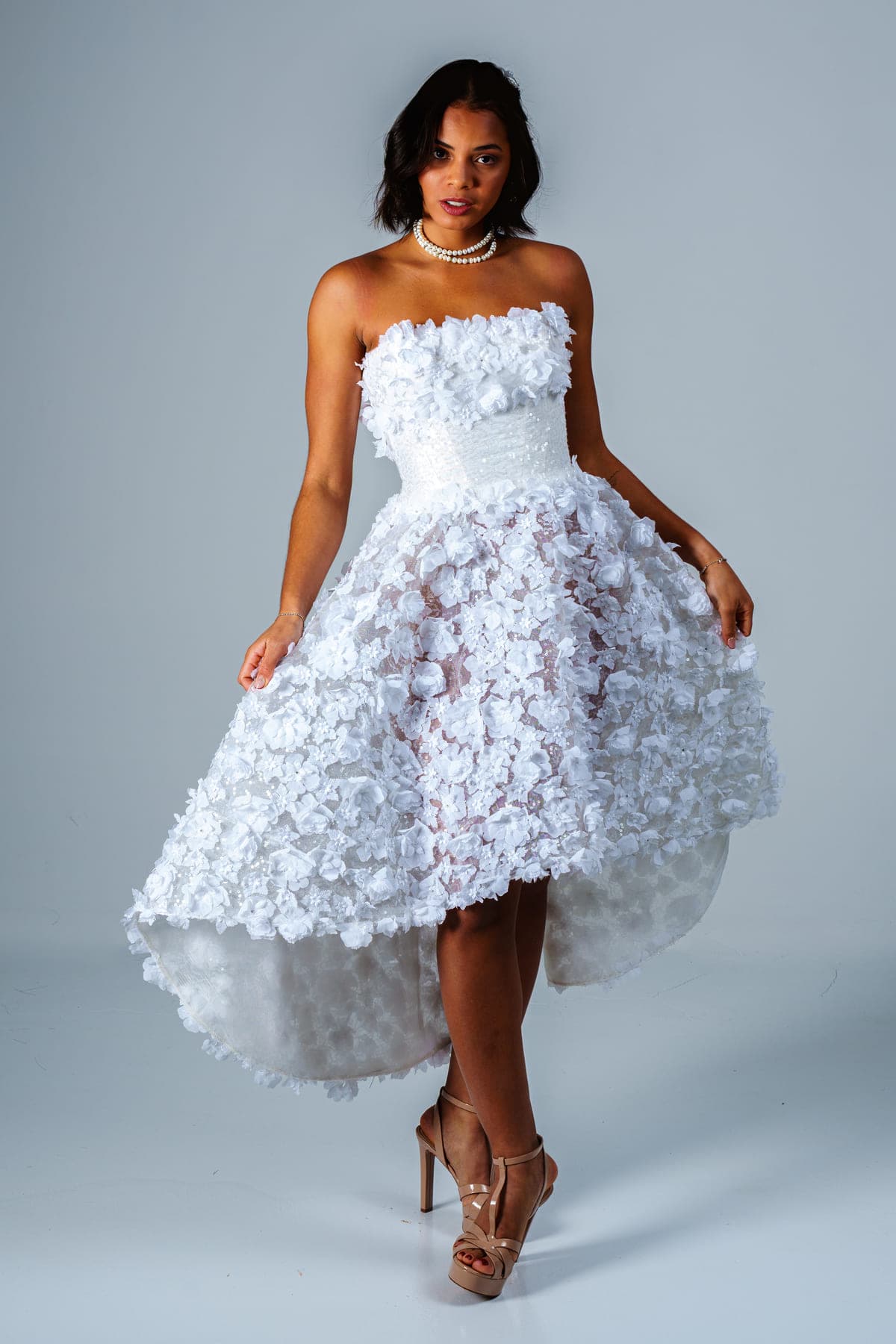 Celeste — made-to-order high-low gown by HH Maison