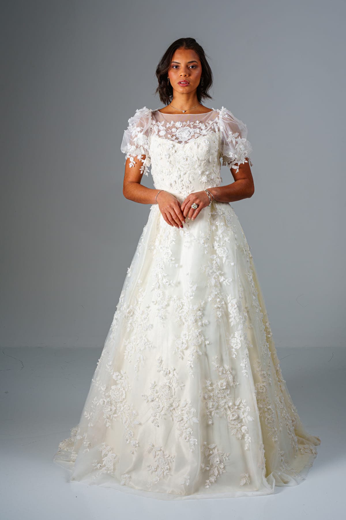 Sylvia — made-to-order a-line gown by HH Maison